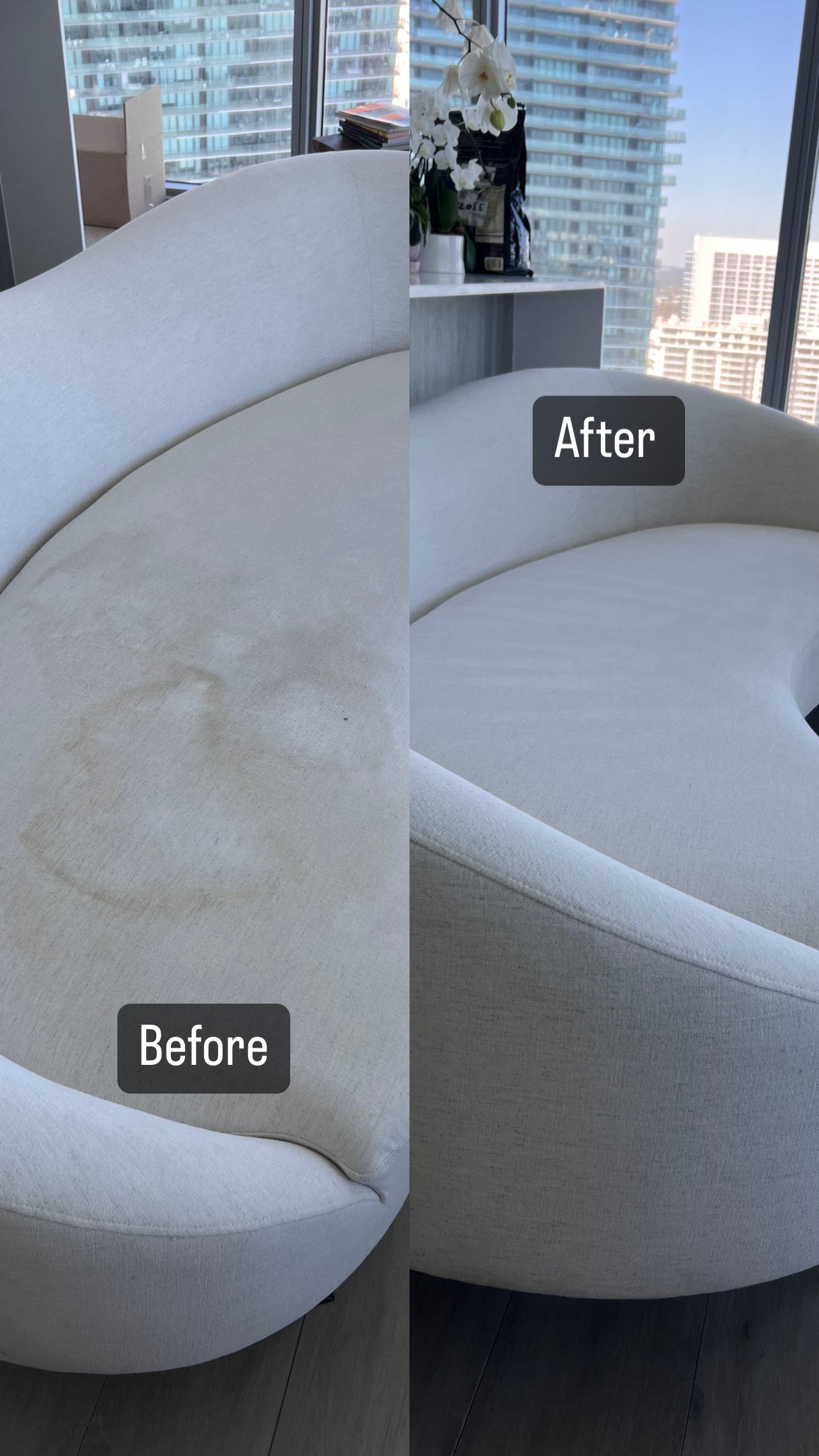 Upholstery Cleaning >
