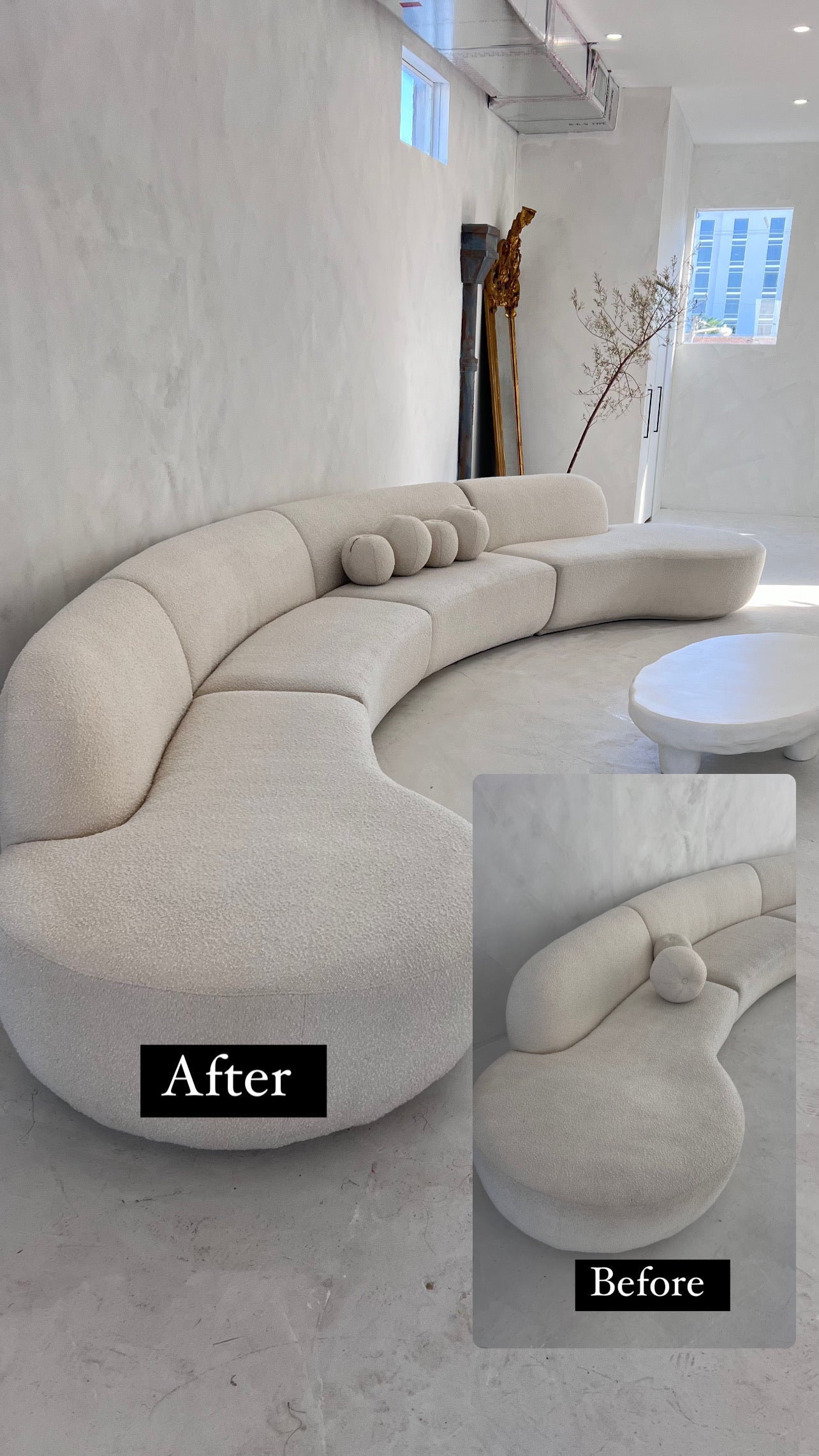 Upholstery Cleaning >