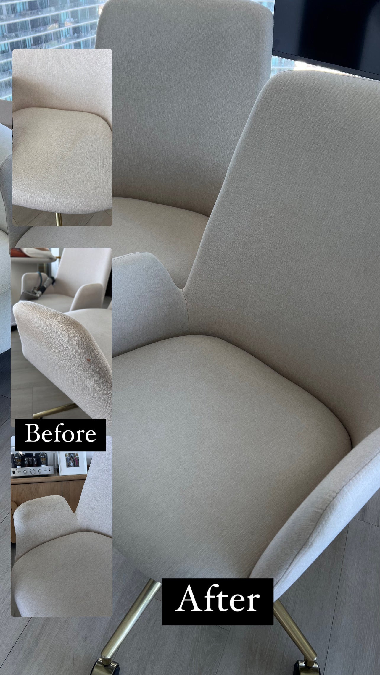 Upholstery Cleaning >