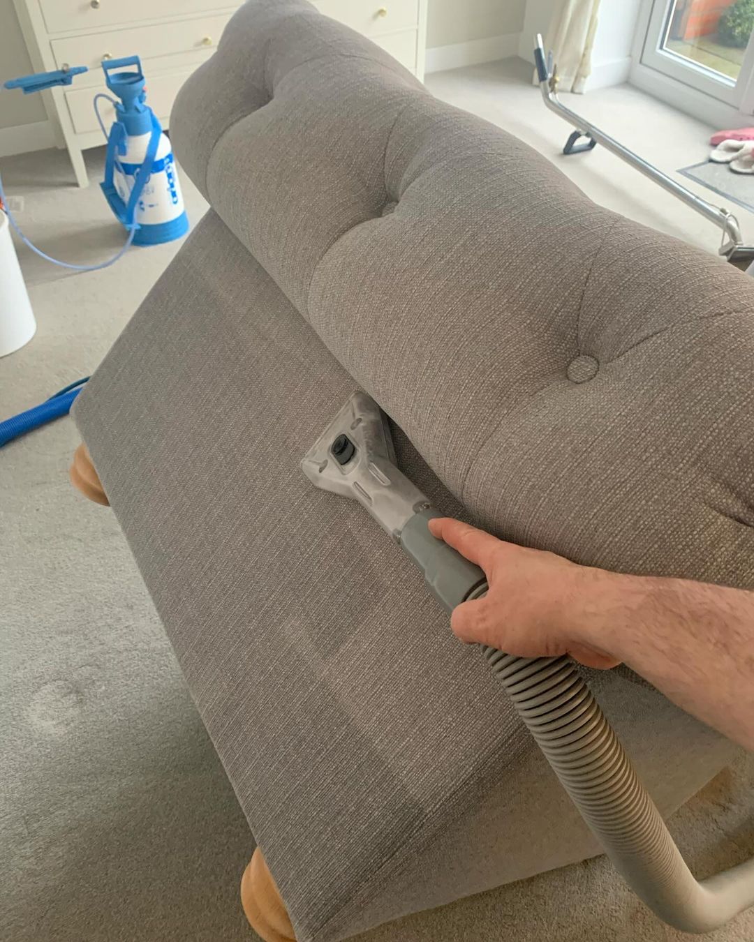 Upholstery Cleaning >
